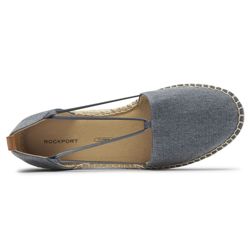 Rockport Slip-On For Womens Grey - Seaview Bungee - AI7869205